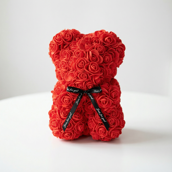 Miś z róż – opakowanie