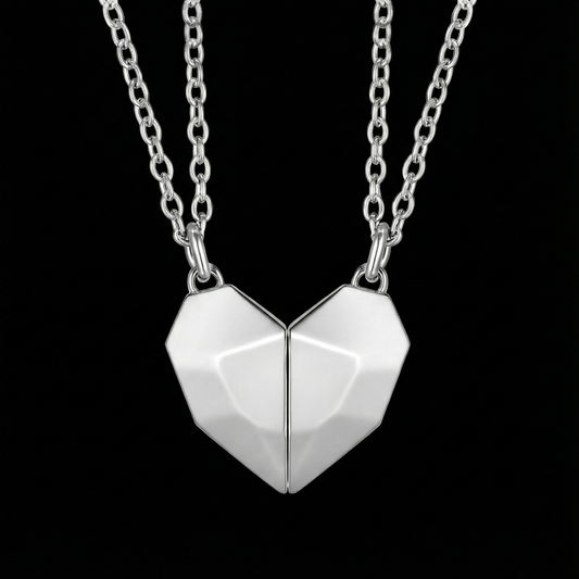 Naszyjnik magnetyczny – Połączenie Serca (zestaw dla par)